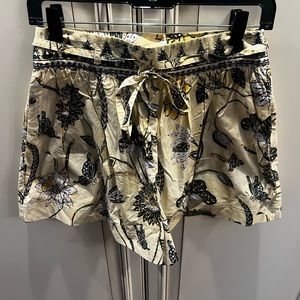 Ulla Johnson NWT Rowan Short Yellow Size 4